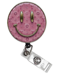 SMILEY MONOGRAM BADGE REEL