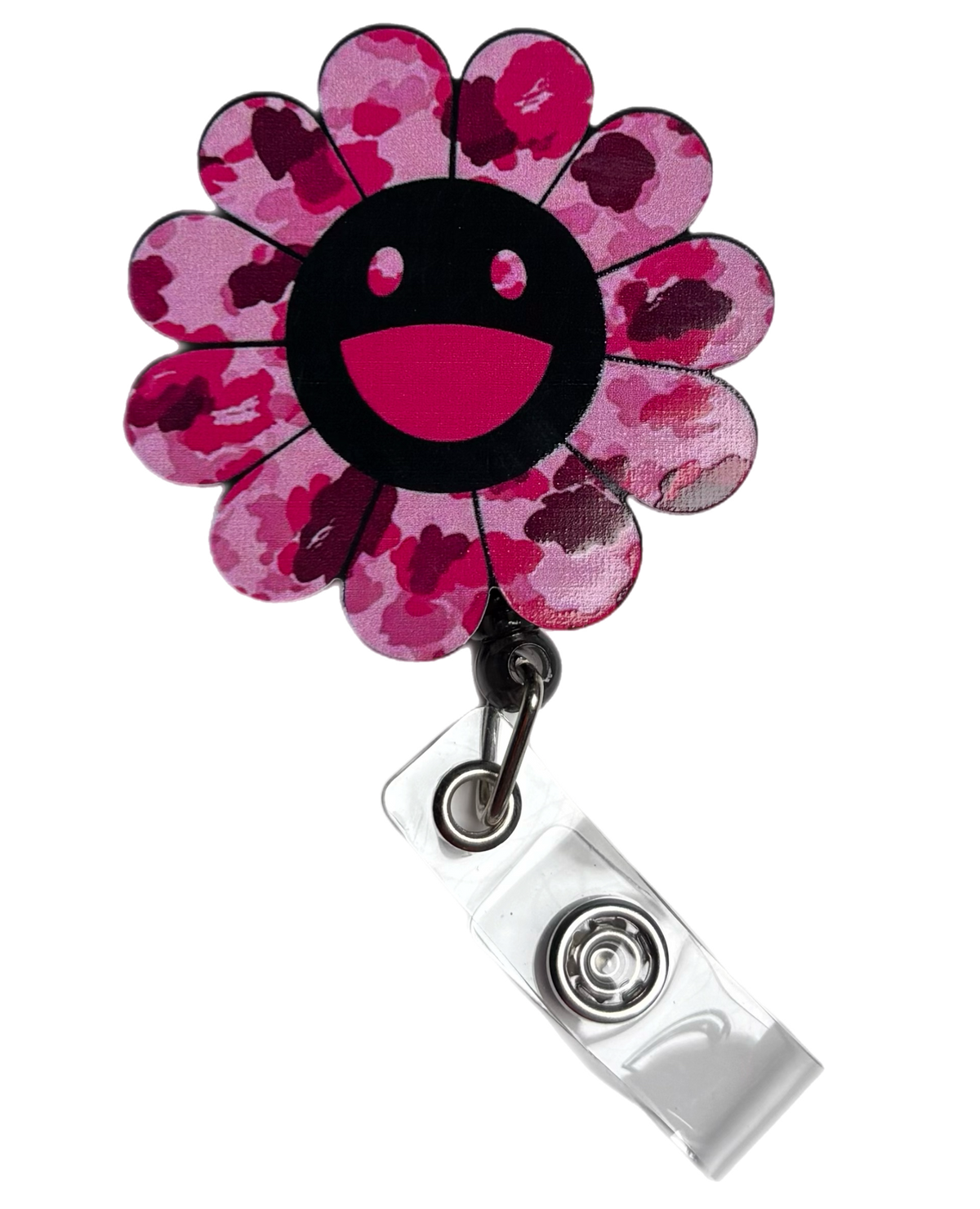 PYNK CAMO BLOOM BADGE REEL