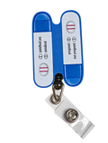 BLUE PREGNANCY TEST BADGE REEL