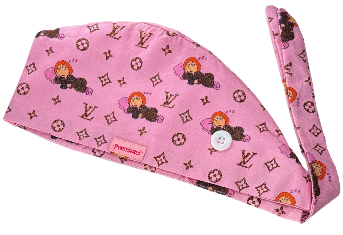NIGHTSHIFT MONOGRAM SCRUB CAP