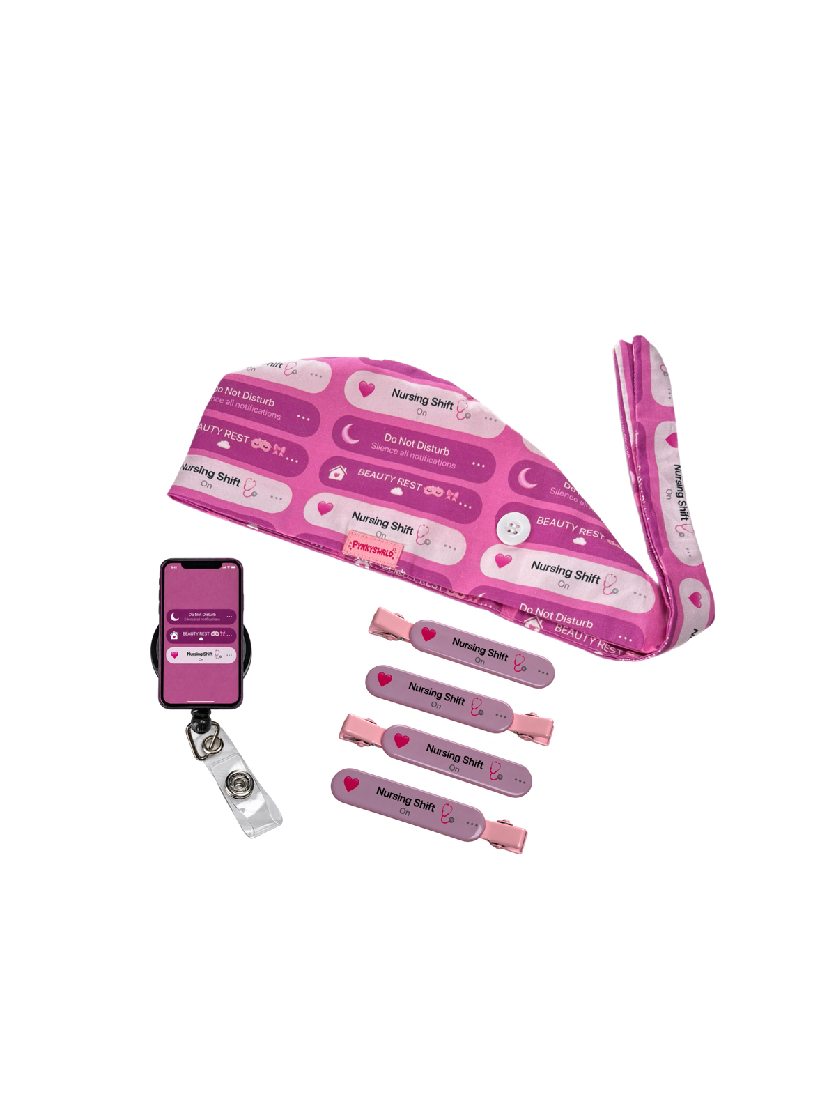 NURSING SHIFT MATCHING SET