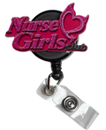 NURSE GIRLS CLUB BADGE REEL