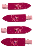 PAWS IN PYNK HAIR CLIP SET