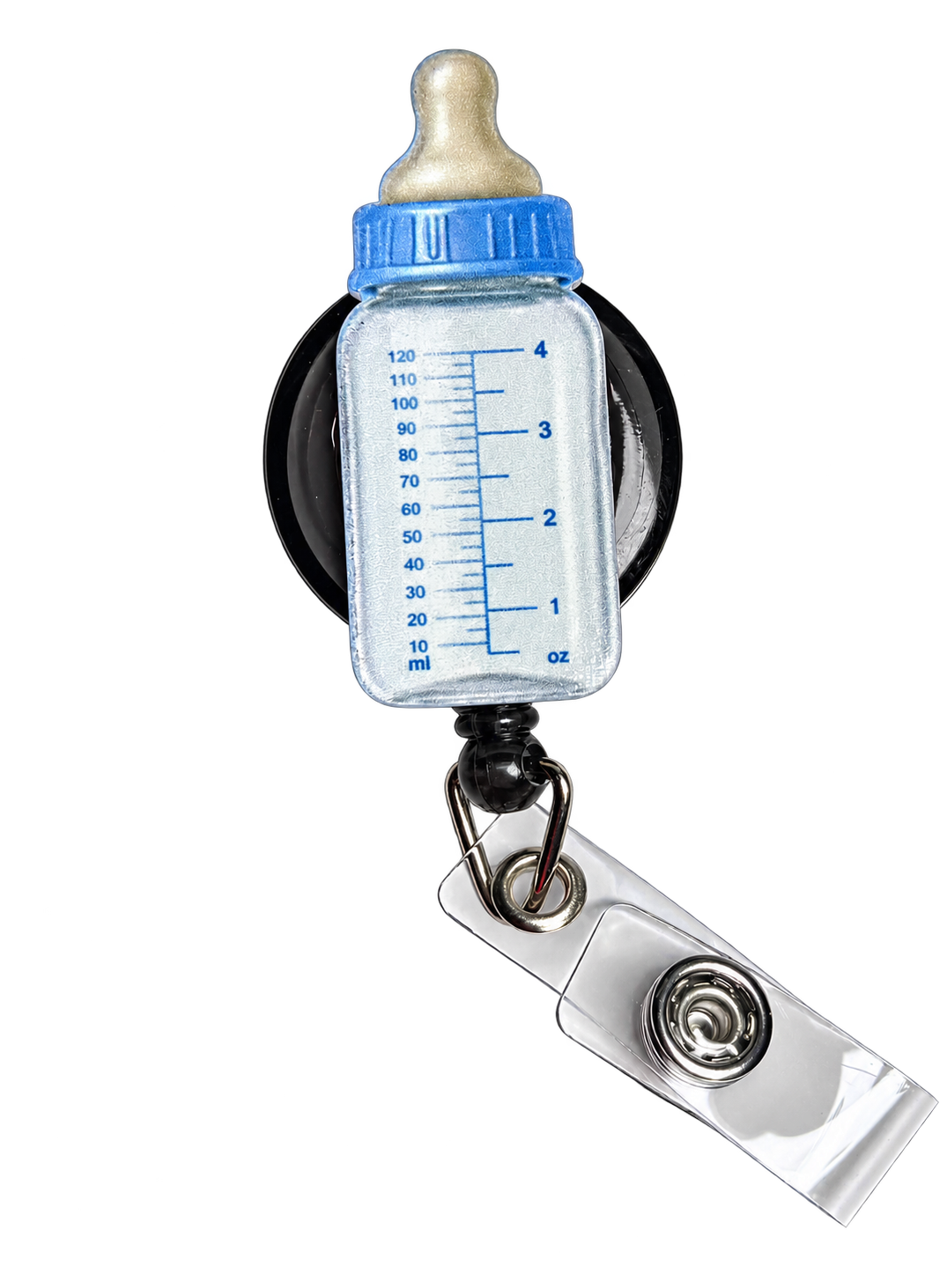 BABY BOTTLE BLUE BADGE REEL