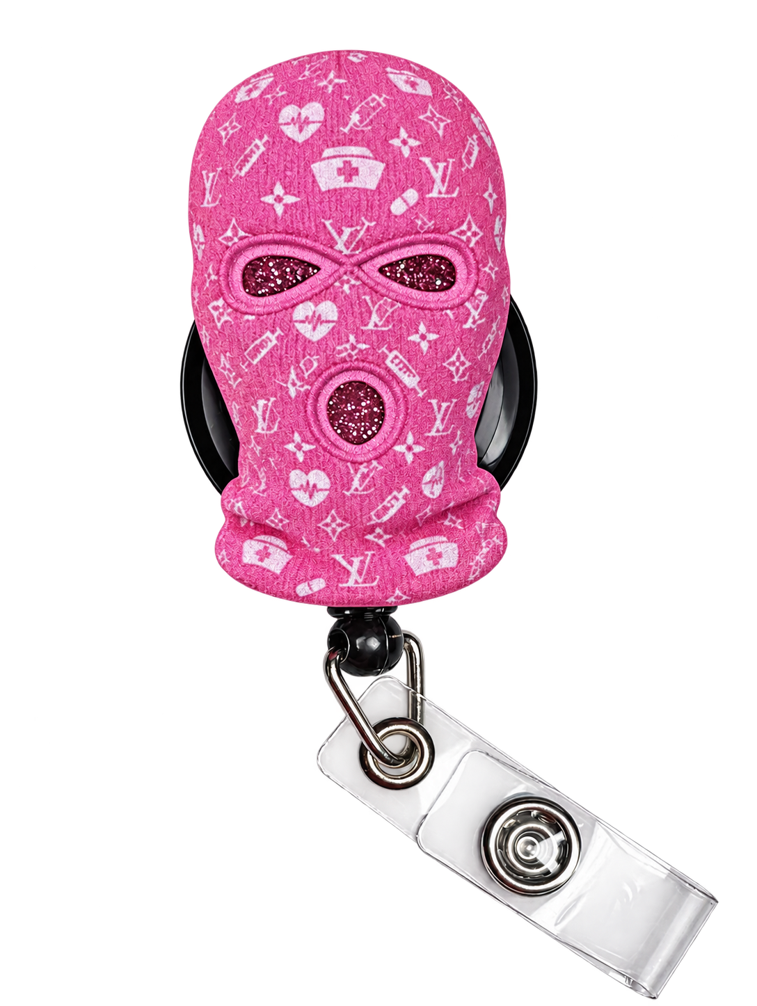 MASKED IN PYNK BADGE REEL