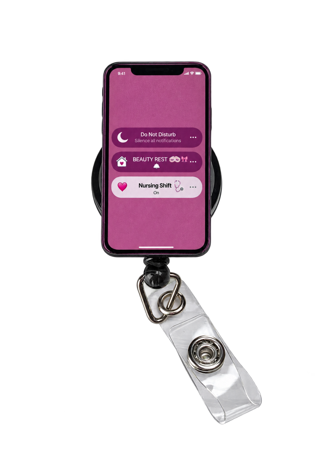 NURSING SHIFT BADGE REEL