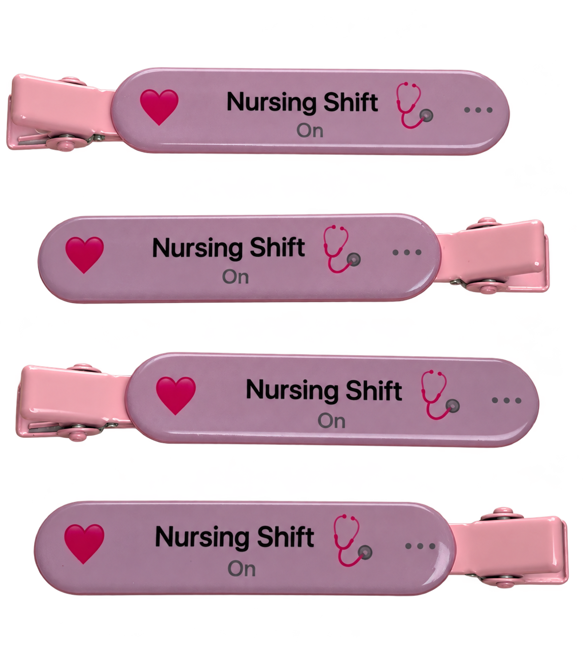 NURSING SHIFT HAIR CLIP SET